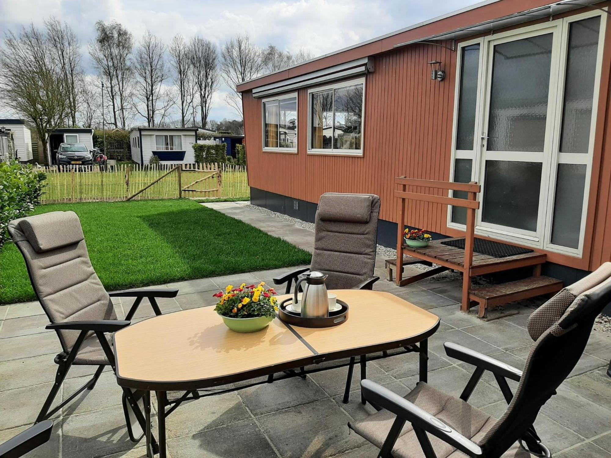 Cosy Holiday Home In Appelscha With Garden Bagian luar foto