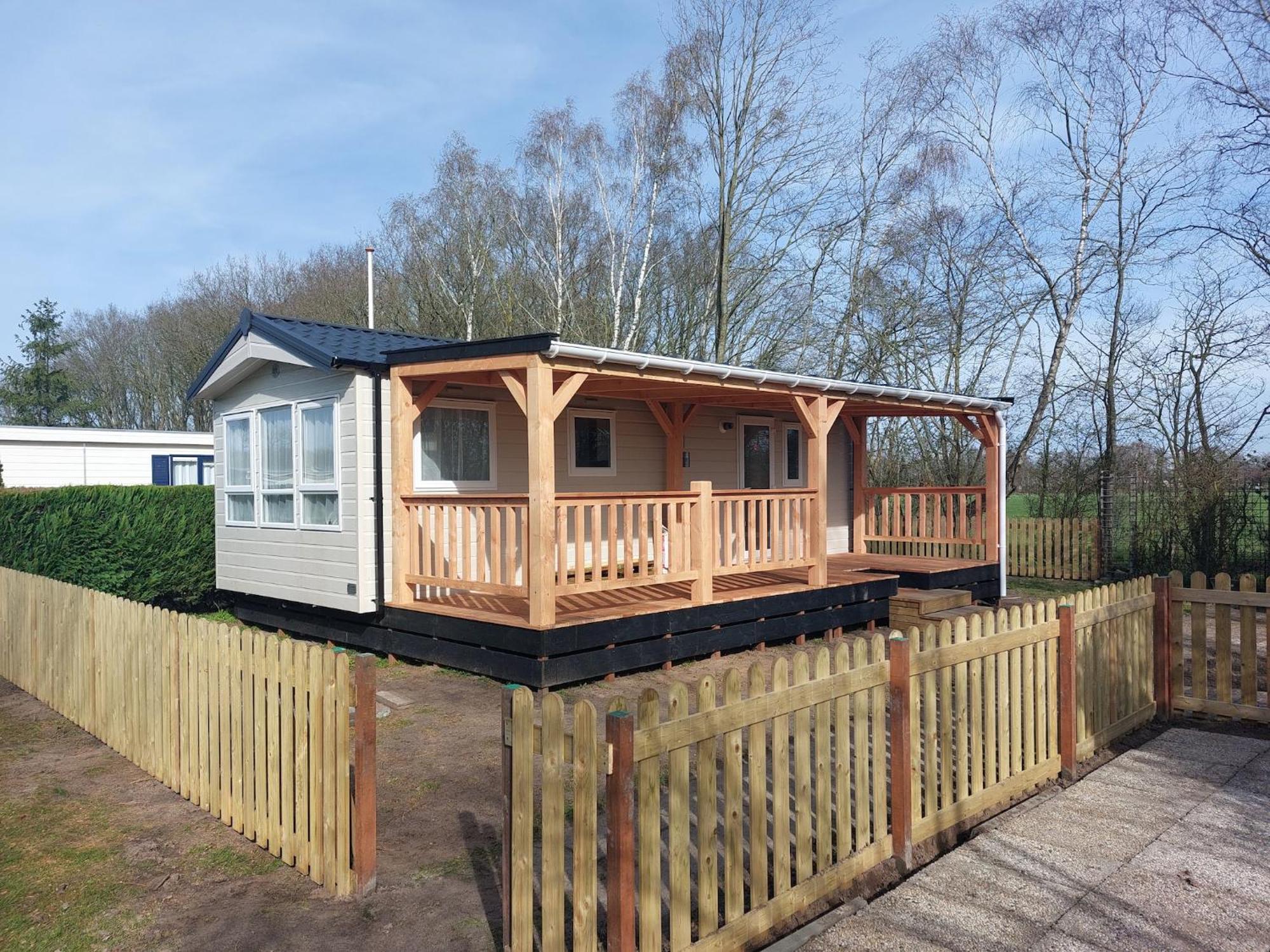 Cosy Holiday Home In Appelscha With Garden Bagian luar foto